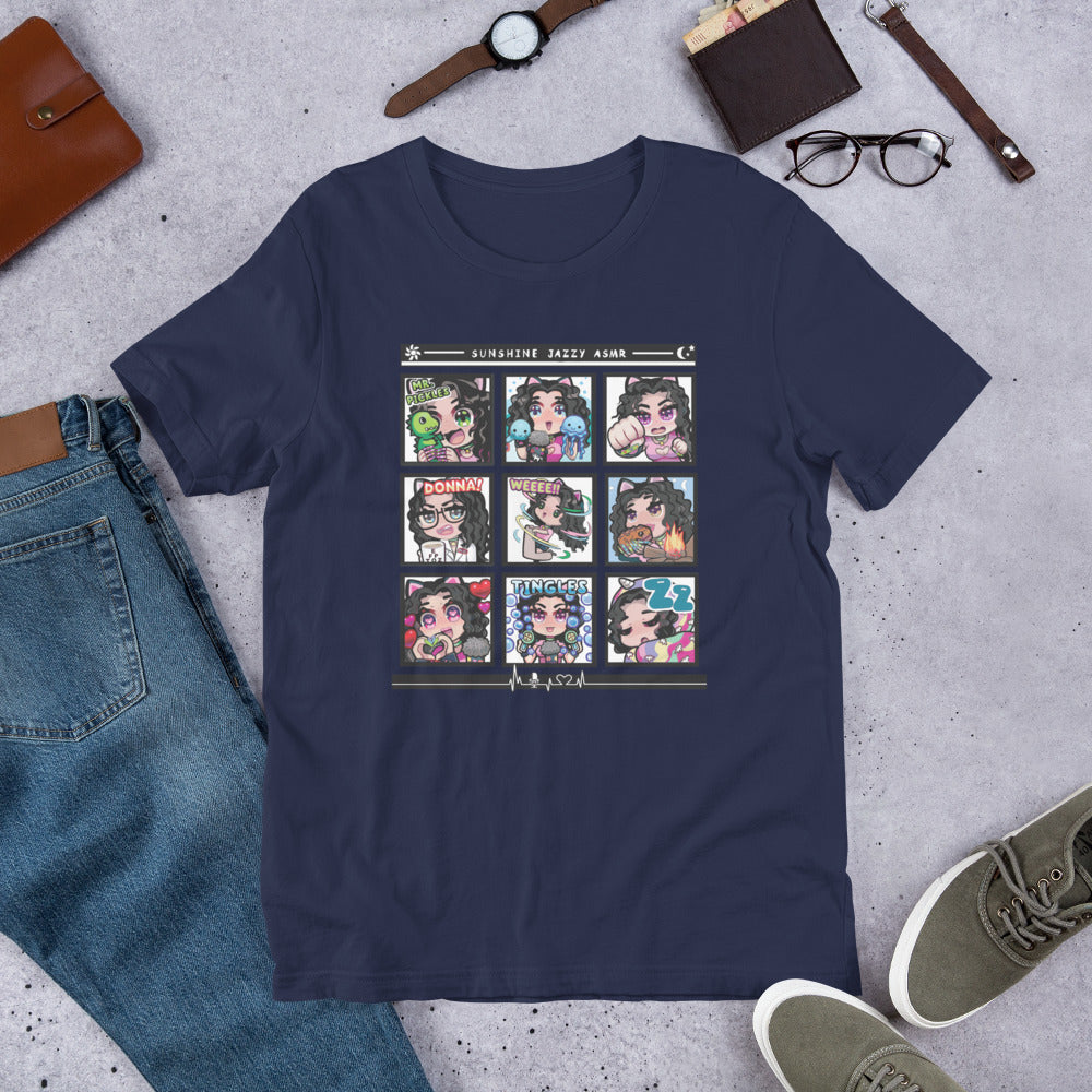 Emotes SJ Unisex t-shirt