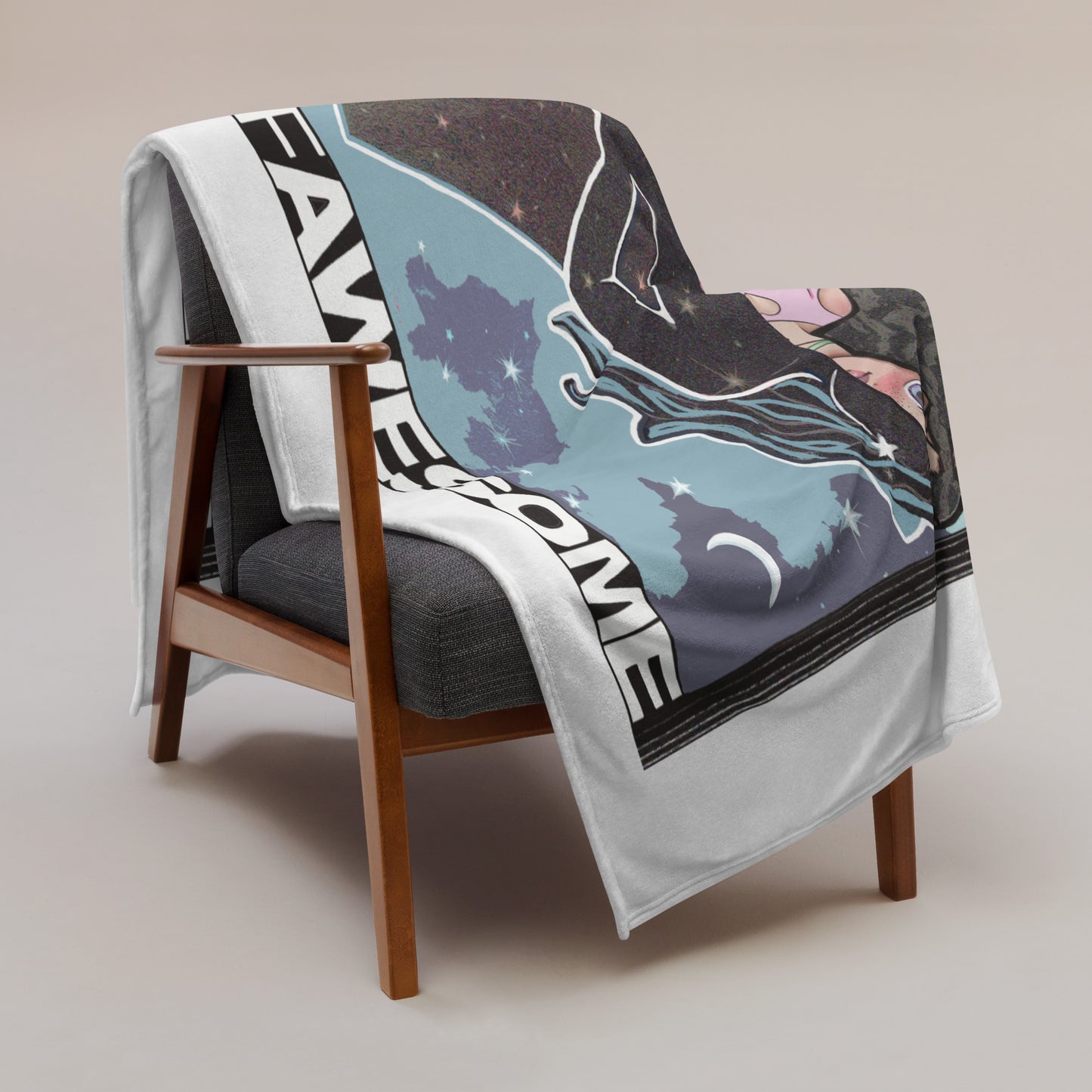 Blue H&H Jazzy /Throw Blanket